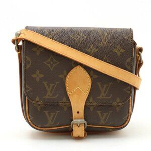 LOUIS VUITTON Brown Monogram Shoulder Bag